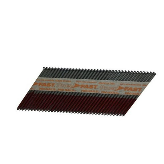 Pneu-Fast SP12D 3-1/4x0.131" Clipped Head Nail for 30-33deg Nailers, 2500-Count