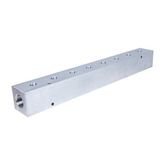 Pneumadyne Manifold,8 Outlets,Outlet Size 3/4",24"L M40-750-8