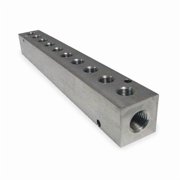 Pneumadyne Manifold,SS,10Outlets,9.13"L M20-250-10-SS
