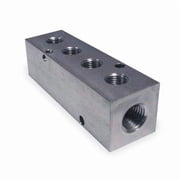 Pneumadyne Manifold,SS,4Outlets,3.88"L M20-250-4-SS