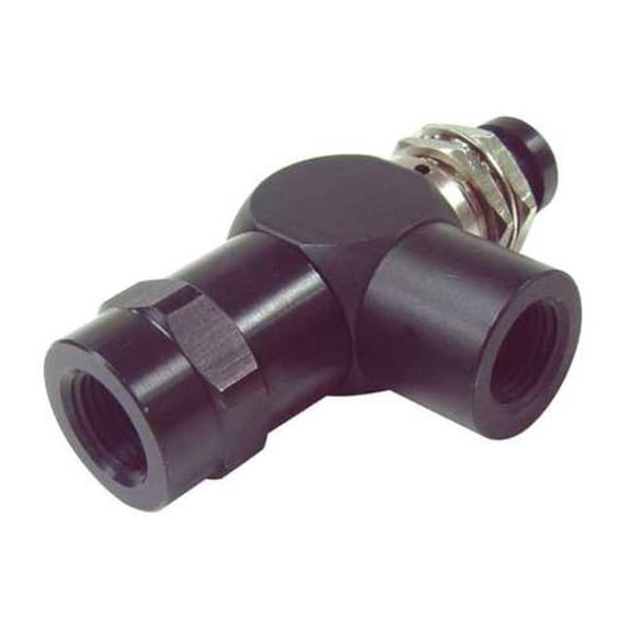 Pneumadyne Manual Air Control Valve,Button,Aluminum A11-30-44