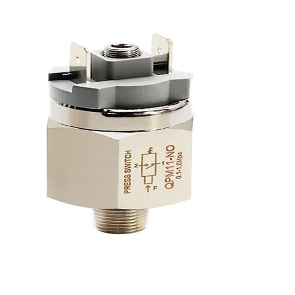 Pneumatic Adjustable Pressure Switch Air Compressor Pressure Controller Accessories, Air Pump High Pressure Automatic QPM11-NO/NC ,Easy to Use - QPM11-NO2_1