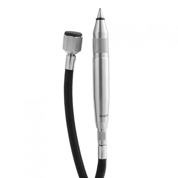 Pneumatic Air Engraving Pen Energy Saving Noise Reduce Flexible Lettering for Metals Stone Plastic Wood