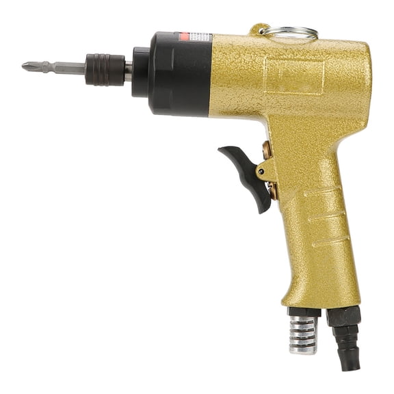Pneumatic Air Screwdriver, Convenient Low Noise Comfortable High Efficiency Screwdriver for Worker Machine Manufacturing Auto Repair