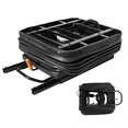 thumbnail image 1 of Pneumatic Air Suspension Seat Base with Dust Cover Slider for Truck Tractor Forklift, Requires Air Source, Black, 1 of 9