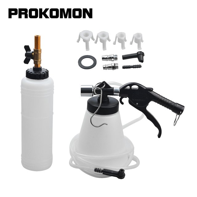 Prokomon Pneumatic Brake Fluid Bleeder Oil Bleeding Tool with Extractor
