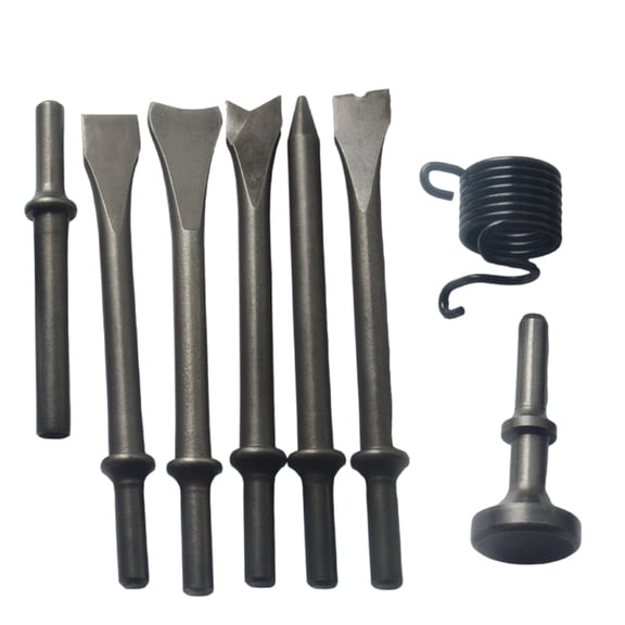 Pneumatic Chisel Set Air Hammer for Tile Concrete Brick Stone Work Punch