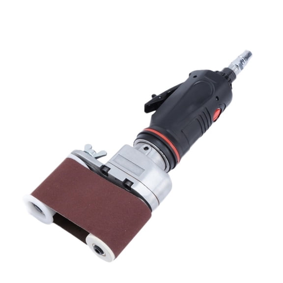 Pneumatic Circular Sand Belt Machine Rust - Removing Sand Polishing Machine Pneumatic Belt Sander ,Widely Use