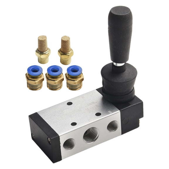 Pneumatic Control Solutions Hand Pull Valve Model 4H21008 featuring Construction and Easy Connectivity