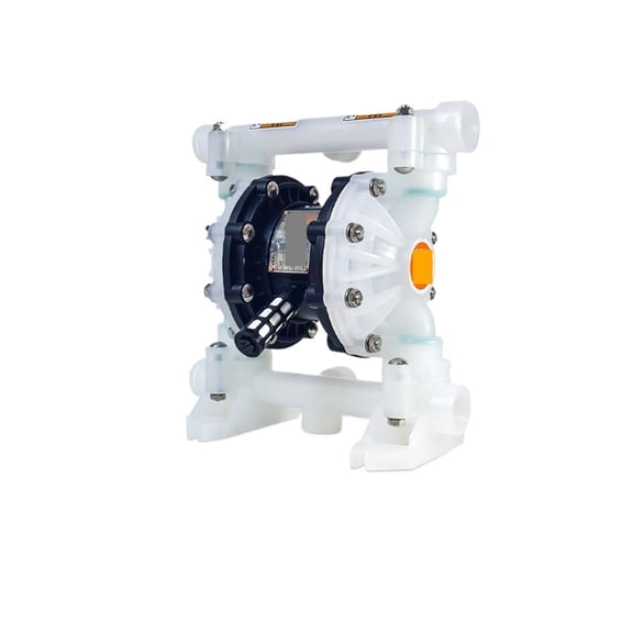 Pneumatic Diaphragm Pump QBY3-25STFS Plastic Chemical Pump Acid Alkali Resistant Diaphragm Pump ,Low Noise Operate