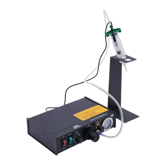 Pneumatic Dispensing Controller Glue Dispenser, 982 Semi-Automatic/Manual Operations Glue Dispenser Machine for Quick-Drying Glue, Epoxy Resin, Etc.