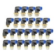 thumbnail image 1 of Pneumatic Elbow Quick Connector Air Fittings Thread Elbow Adapter Pl4-16 Pl6-01 Smile Home, 1 of 4