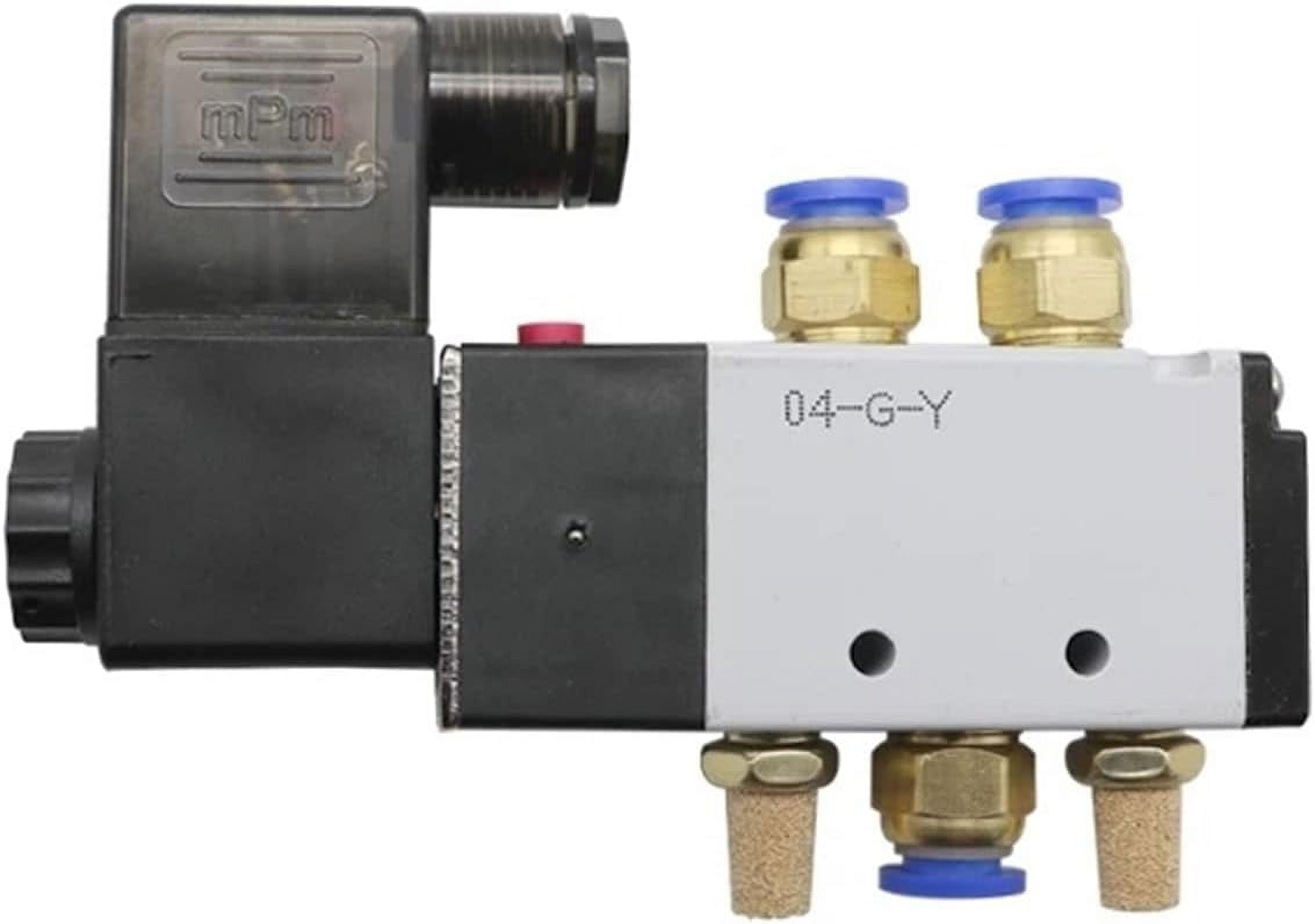 Pneumatic Electric Solenoid Valve 5 Way 2 Position Control Air Gas