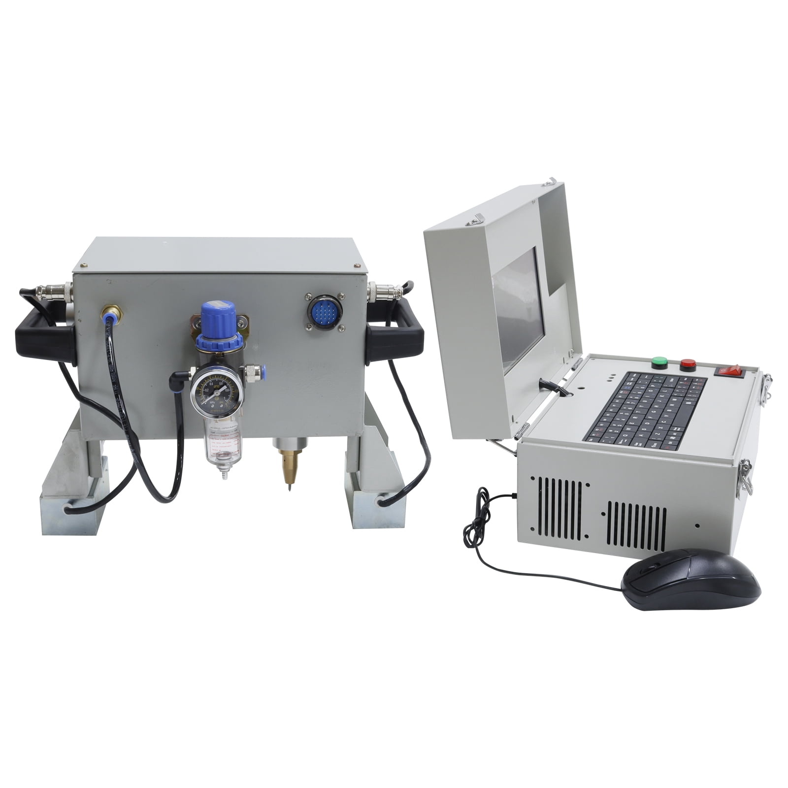Pneumatic Engraver Metal Marking Engraving Machine 5.1x1.9 Inches Marking Size