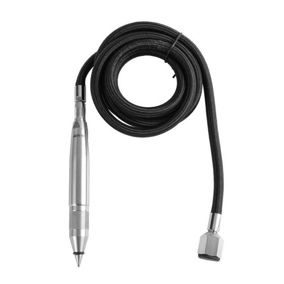 Pneumatic Engraving Pen Scribe Hammer Hose Engraving Lettering Tool for Hard Material Air Engraving Pen Grinding Tool