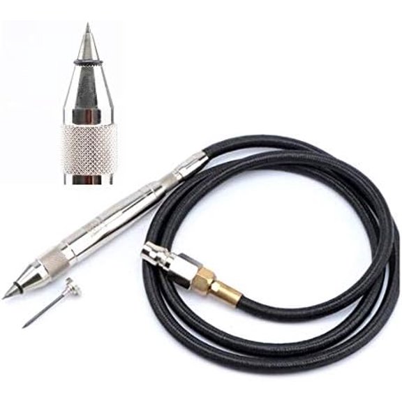 Pneumatic Engraving Pen Tool Air Pencil Grinder 112L/min Engraver Penumatic Tip Pen$$Tools & Hardware Other