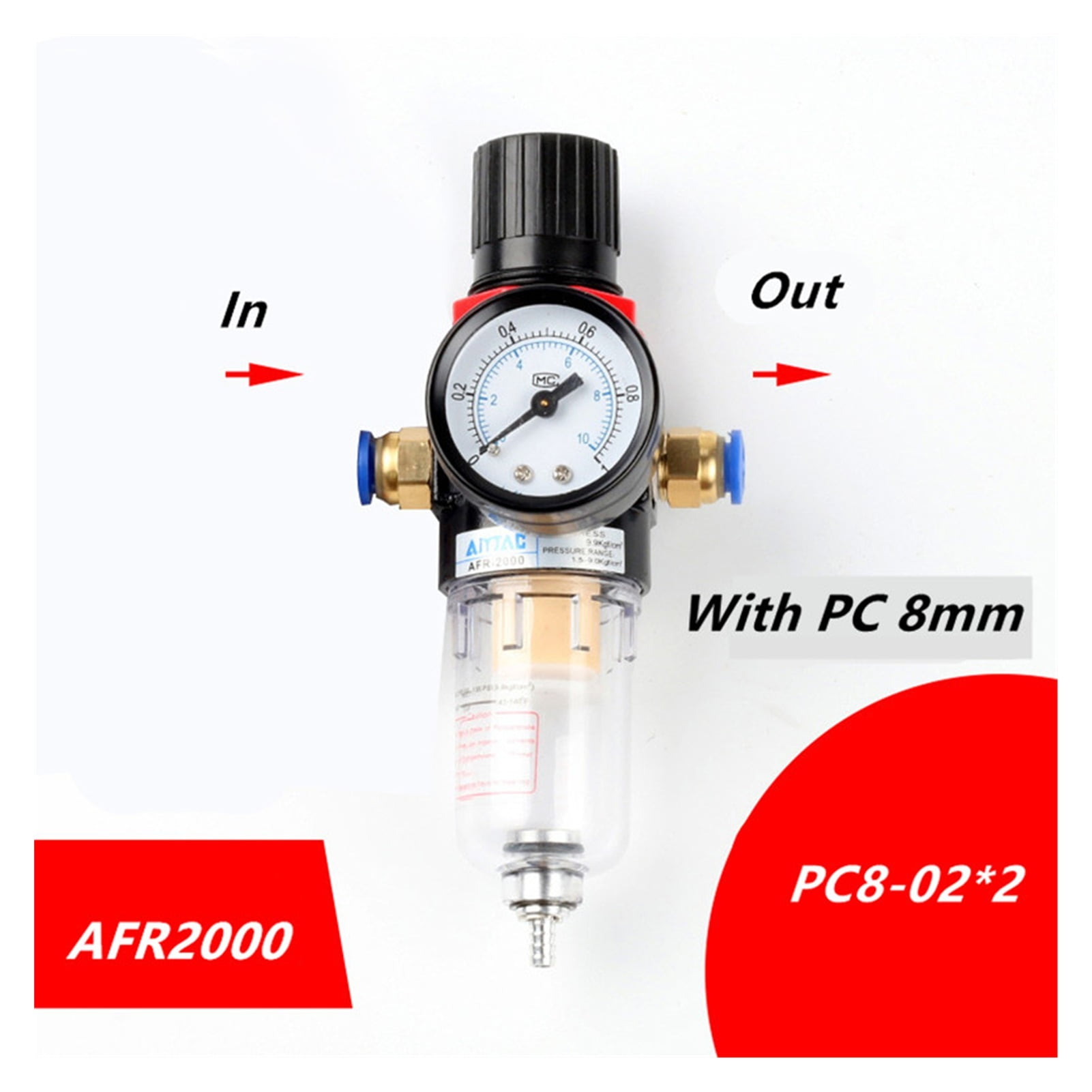 Pneumatic Filter,Air Treatment Unit Pressure