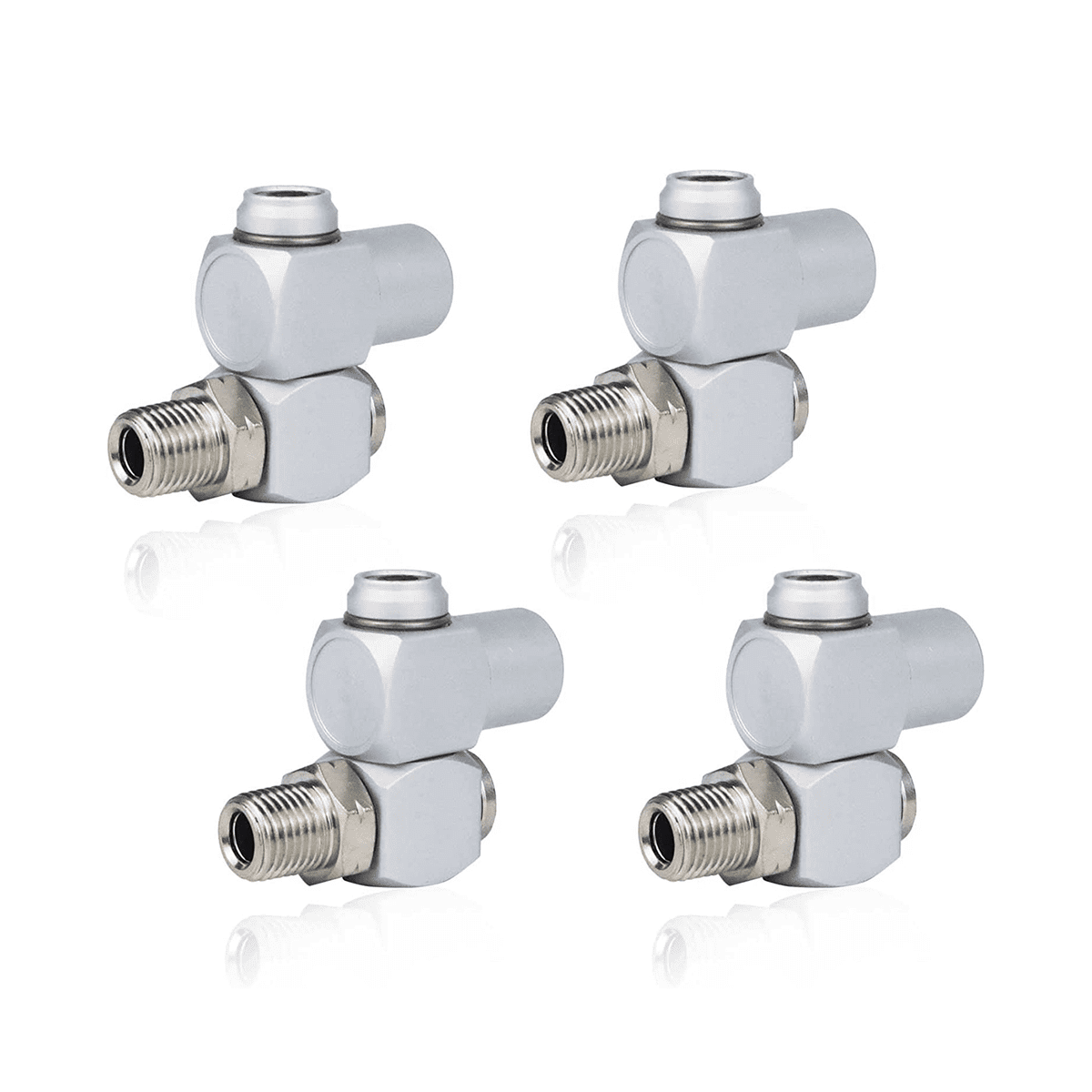 Pneumatic Fitting 360 Degree Swivel Air Hose Connector Industrial