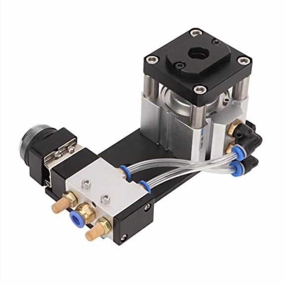 Pneumatic Hole Puncher 15mm Woodworking Edge Banding Punch Tool Aluminum Alloy Pneumatic Punching Tool for Woodworking Tools, Paper, Craft Projects$$Tools & Hardware Other