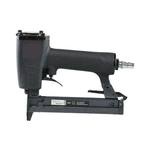 Pneumatic Nail Gun, Woodworking Iron Woven Furniture Aluminum Tube 6MM, Narrow Crown Stapler Rivet Tool 10-25MM Nail 425K ,Power Tools