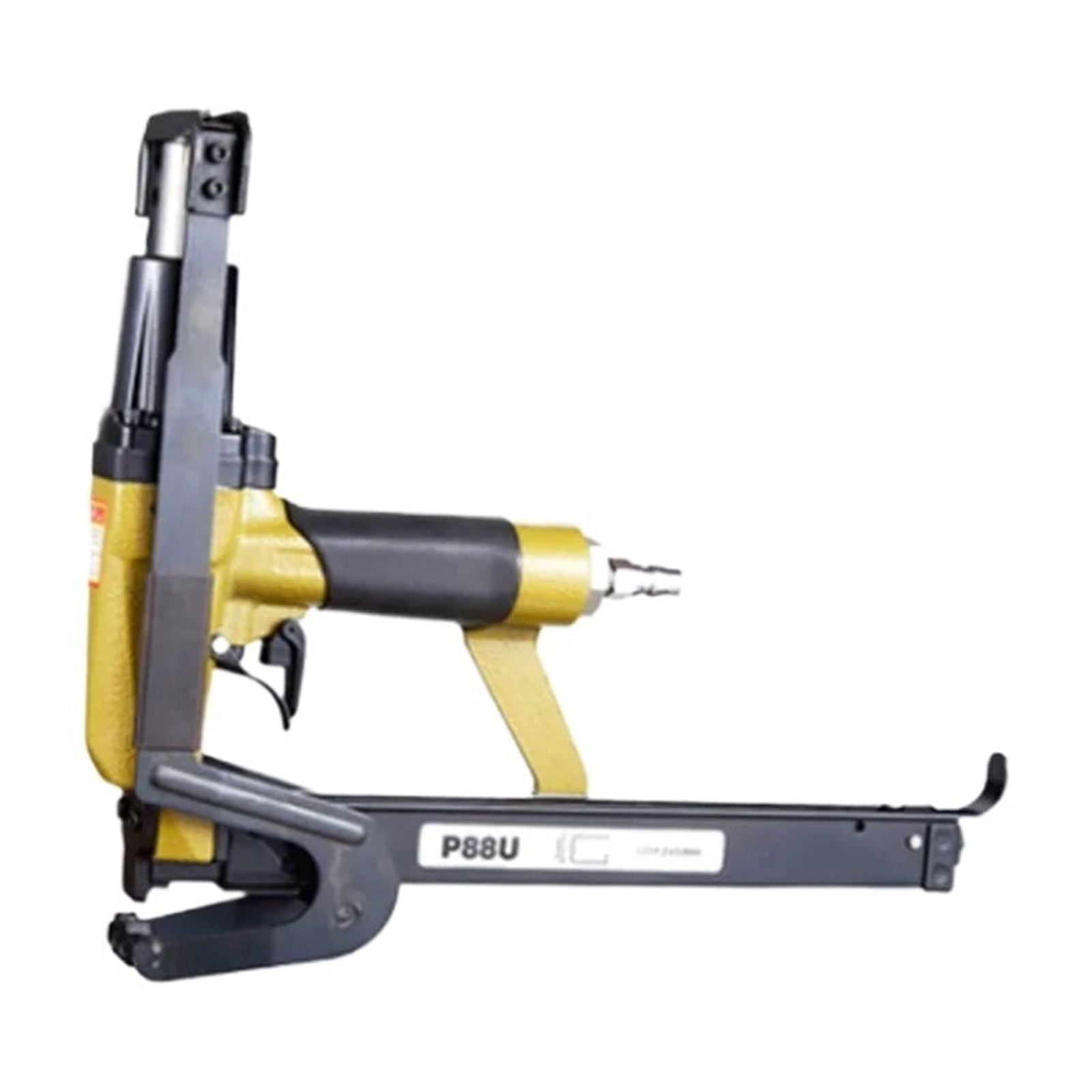 Pneumatic Nailing Gun, Brown Chip Air Nailing Gun, Sofa Cushion Cloth Blanket Woodworking Pneumatic Nail Gun Air Stapler P88U ,Easy to Use