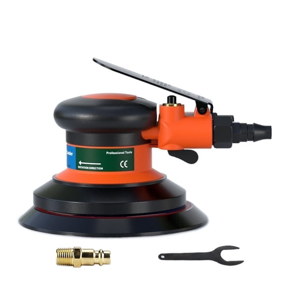 Pneumatic Orbital Sander Air Grinder,125mm/150mm Vacuum Eccentric Polishing/Grinding Machine Pneumatic Tools ,Easy Operation