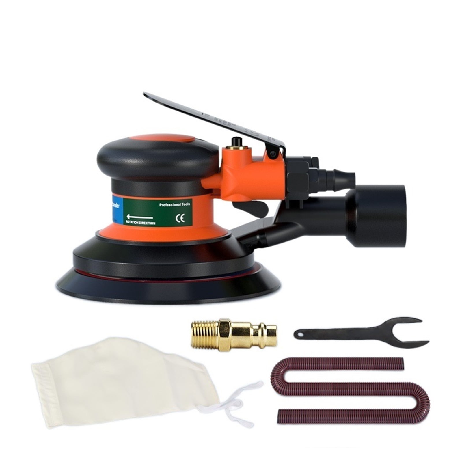 Pneumatic Orbital Sander Air Grinder,125mm/150mm Vacuum Eccentric Polishing/Grinding Machine Pneumatic Tools ,Widely Use