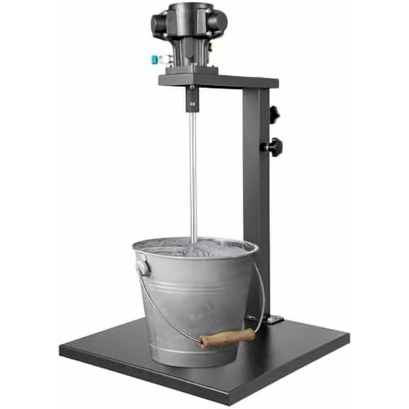 Pneumatic Paint Mixer, 5 Gallon Automatic Paint Mixer Machine with Stand, Air Agitator Height Adjustable for Paint Coating Viscous Liquid Ink$$Tools & Hardware Other