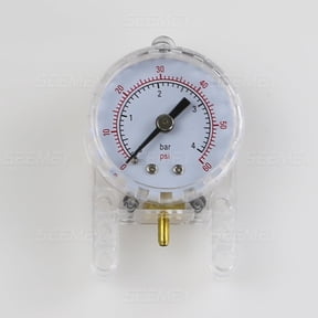 Pneumatic-Parts Pneumatic-Pressure-Gauge-Manometer Compatible with mainbrands technic-Part-64065c01