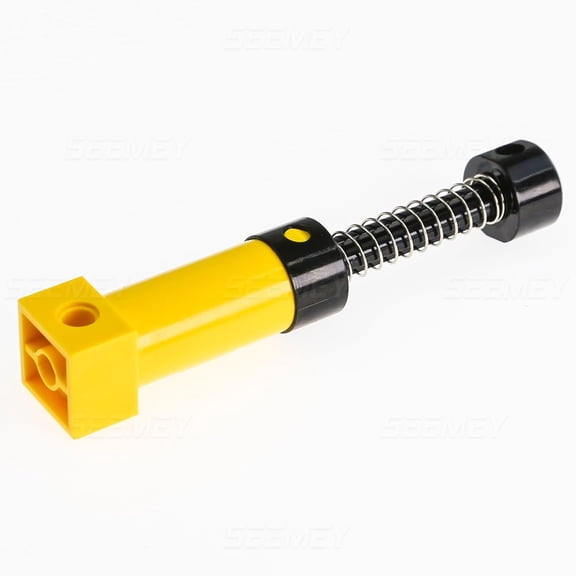 Pneumatic-Parts Pneumatic Pump Second Version with Black Top Compatible with mainbrands technic-Part-2797c02