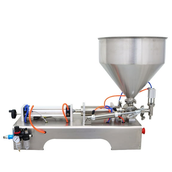 Pneumatic Paste Liquid Filling Machine Liquid Paste Fill Machine 110V Stainless Steel Bottle Filler