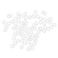thumbnail image 1 of Pneumatic Pump Fittings Gasket Silicone Sealing O Rings 4mm x 8mm x 2mm 80Pcs, 1 of 2