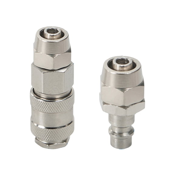 Pneumatic Quick Connector Air Coupling Tube Fitting Connector Coupler Replacement Air Hose Coupling Easy to Install