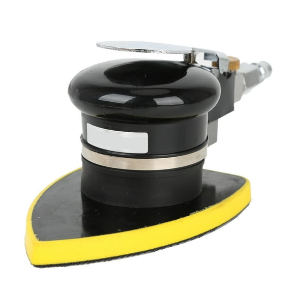 Pneumatic Random Orbit Palm Sander Triangle Sander Pneumatic Sanding Machine Wood Air Polishing Grinding Tools Pneumatic Tools ,Easy Operation