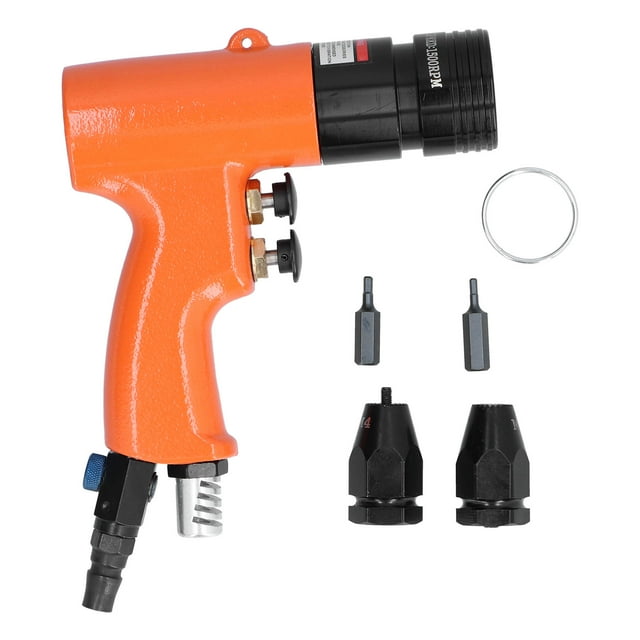 Pneumatic Rivet Tool M3 M4 Air Riveting Nut Gun with Self Locking Head