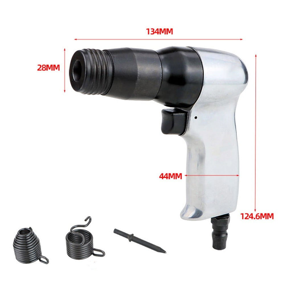 Pneumatic RivetGun Air Hammer Nailing Machine Solid SemiHollow Rivet