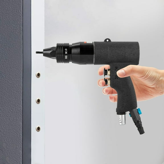 Pneumatic Riveting Nut Gun Industrial Quick Air Riveter Gun Tool M5, M6, M8, M10