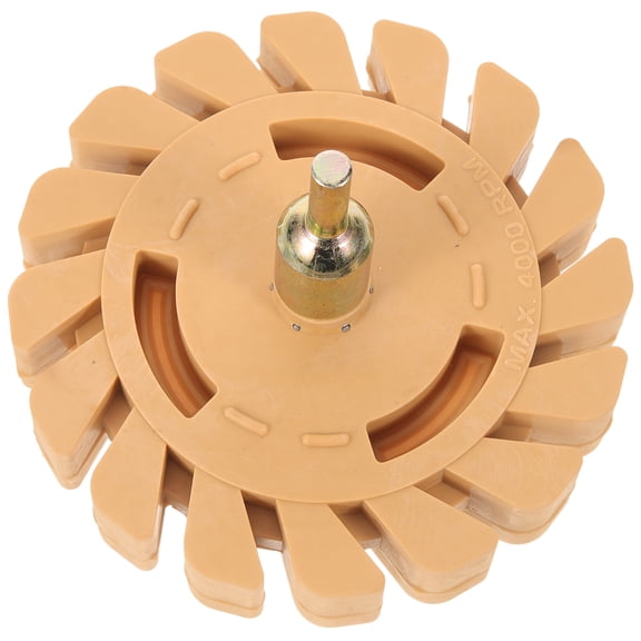 Pneumatic Rubber Removal Disc 100mm Diameter Grinding Wheel Car Tire Polishing Flywheel Shaped Eraser Applique