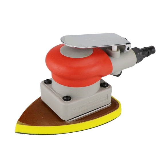 Pneumatic Sander Polishing Machine Tool 90 * 130 Triangle Car Interior Seat Polishing Machine Wood Grinder Polishing Machine ,Easy Operation