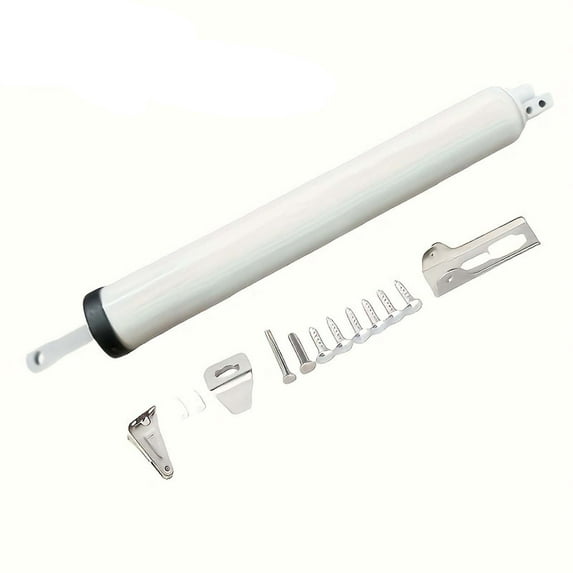 Pneumatic Screen Door Closer, Adjustable Closing Speed, Door Control Mechanism, Latching and Positioning Feature, for Home Use