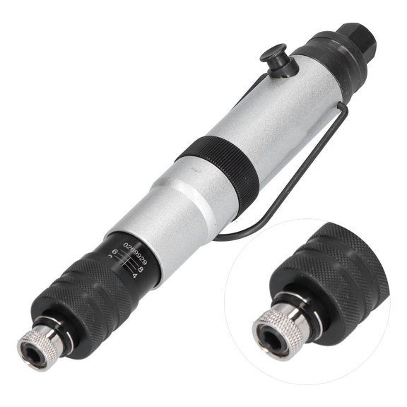 Pneumatic Screwdriver Contact Pressure Adjustable Torque Control Tool 1/4 inch Air Inlet 1200rpm