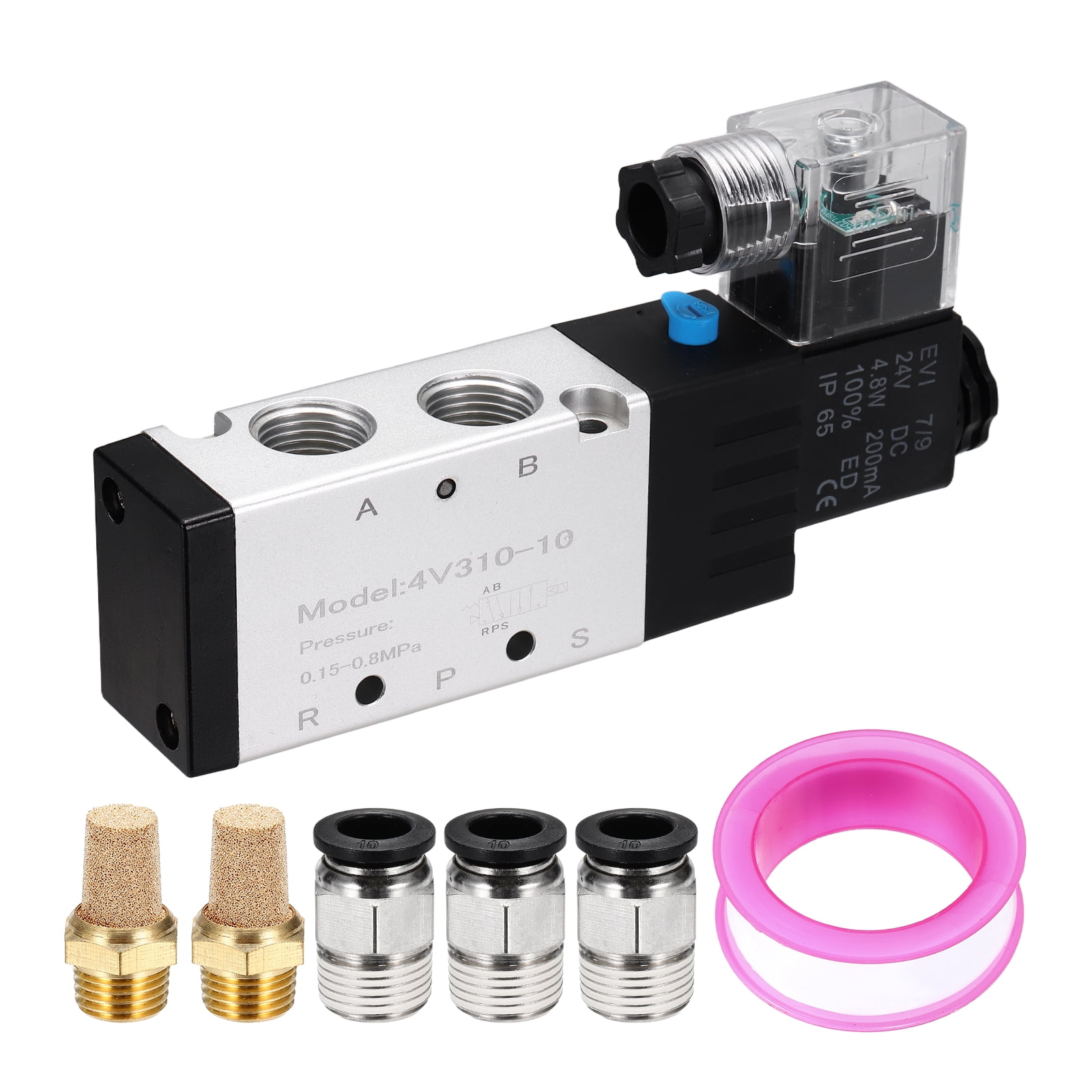 Pneumatic Tools HFX 3 - Way Connection Type Solenoid Valve 3/8\