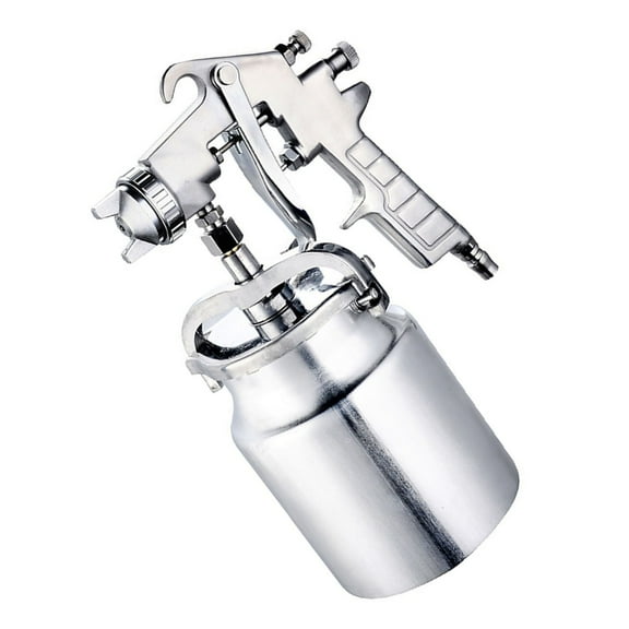 Pneumatic Sprayer Silver Antirust Paint Sprayer HVLP Sprayer Paint Machine With 2mm Nozzle Handle Sprayer Tool