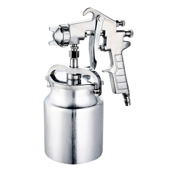 Pneumatic Sprayer Silver Antirust Paint Sprayer HVLP Sprayer Paint Machine With 2mm Nozzle Handle Sprayer Tool