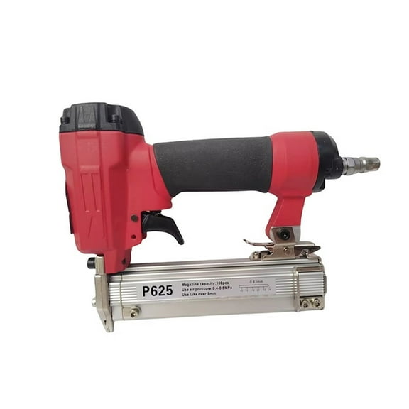 Pneumatic Staple Gun, 0.64mm Professional Heavy-Duty Finish Nailer Stapler For Wood, Upholstery, Carpet, Wire Fencing ,Wide Application
