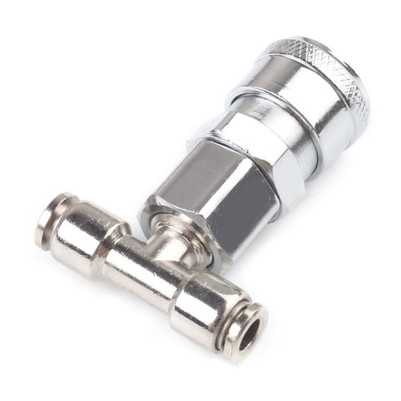 Pneumatic-Tank-Connector Air for Valve Air Bag Three-way Joint Air for Straight Through Joint-Pneumatic Fittings
