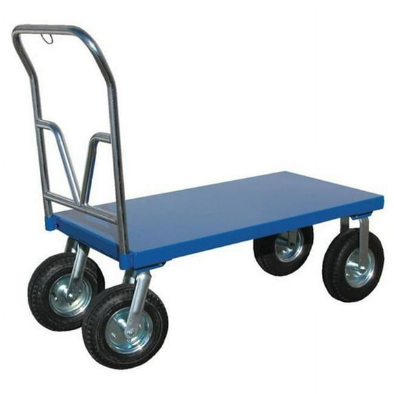 Pneumatic Tire Platform Cart, 30 x 60 in.