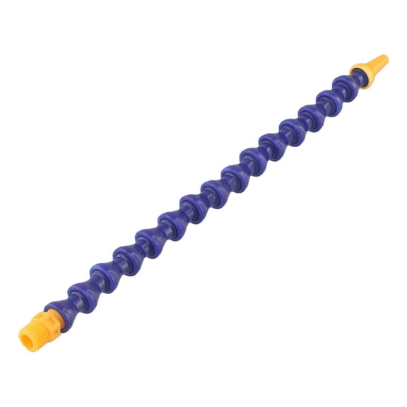 Pneumatic Tube 12.7Mm Male Thread Plastic Flexible Water Oil Coolant Tube Hose 300Mm For Lathe Cnc Machine