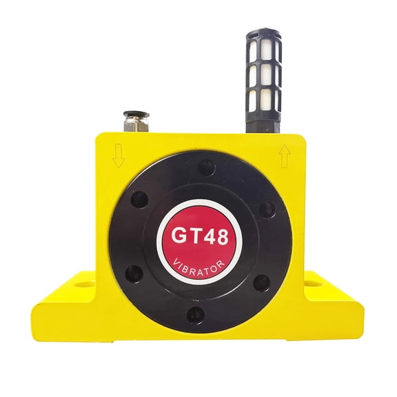 Pneumatic Turbine Vibrators Pneumatic Air Rotary Turbine Vibrator 0.39" Diameter GT48