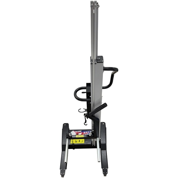 Pneumatic Wheel Lifter Tire Lifting Device Machine 143LB 3.9FT